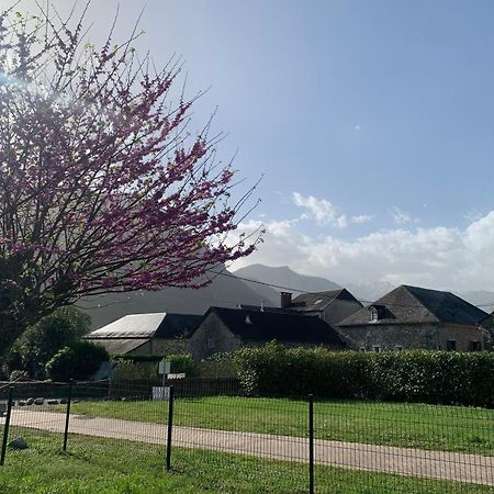 La Suite Unique - Le Jardin Sur Les Pyrenees- Vue Panoramique Montagne -Jardin Cloture Prive De 100M2-Parking-Linge De Lit Et Serviettes Compris- Bielle Esterno foto
